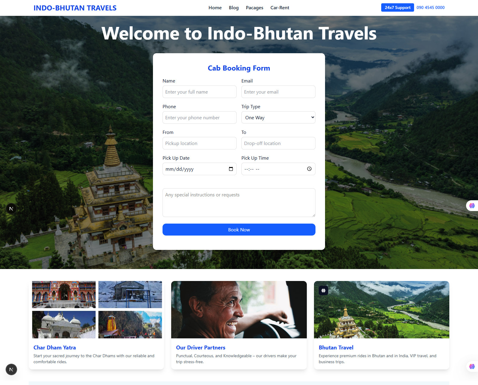 INDO-BHUTAN TRAVELS